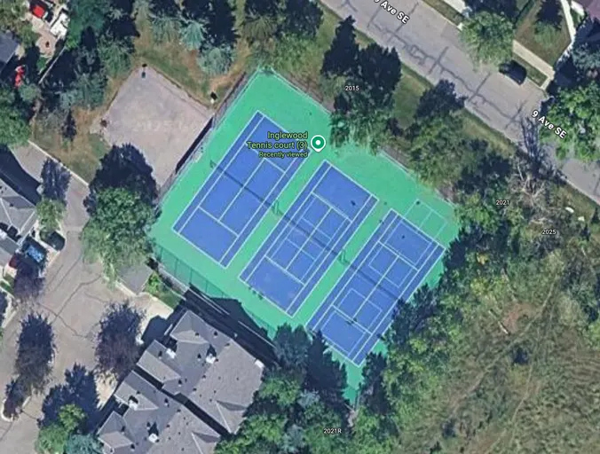 An Image of Tennis Courts at Inglewood Wildlands in Calgary