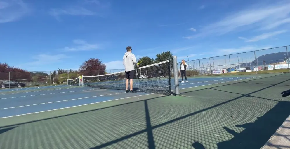 An Image of Tennis Courts at Jericho Beach Public Tennis Courts in Vancouver