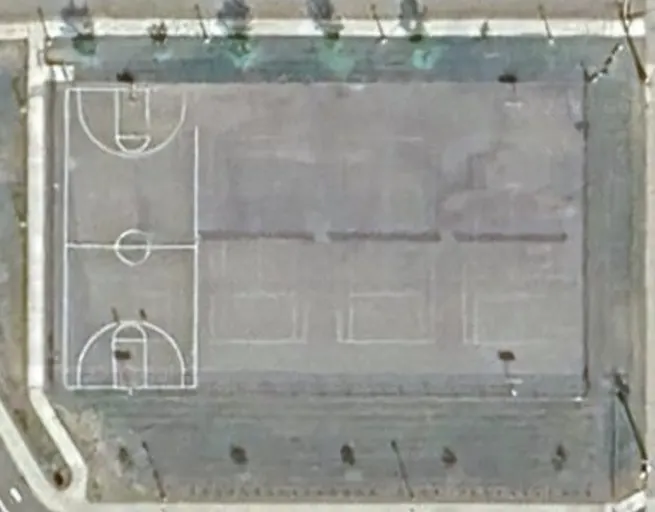An Image of Tennis Courts at Kelly Road Secondary in Prince George