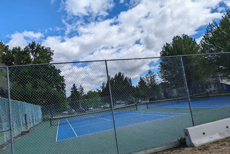 An Image of Tennis Courts at Kinsmen Park in Kelowna