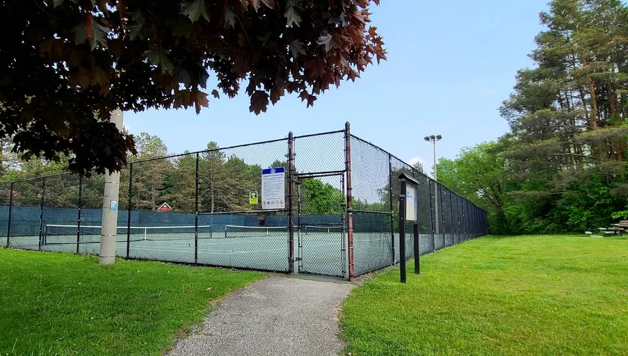 An Image of Tennis Courts at Holland Landing Community Centre in Newmarket