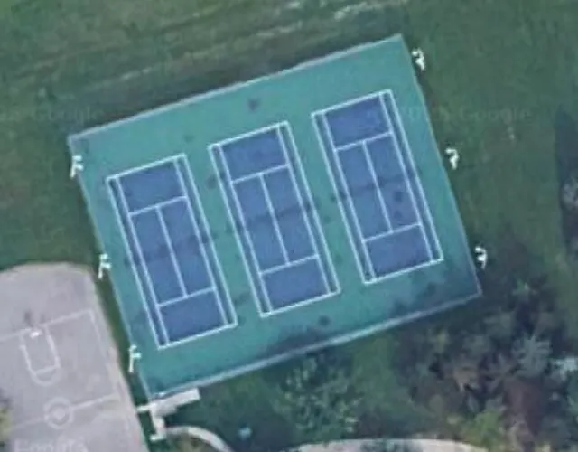 An Image of Tennis Courts at Joey Panetta Park in Woodbridge