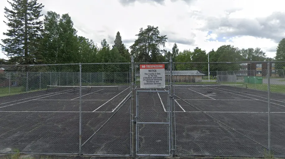 An Image of Tennis Courts at Lakehead University NSH Tennis Court in Thunder Bay