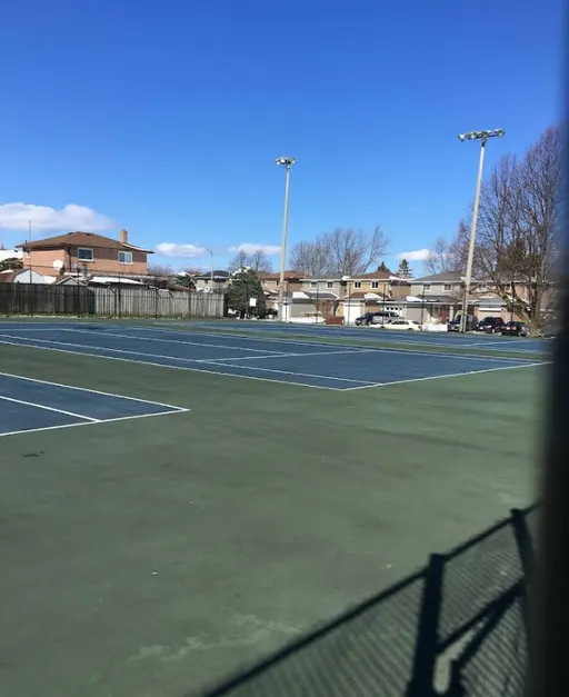 An Image of Tennis Courts at Lions Park in Bradford