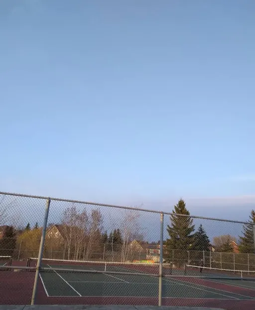 An Image of Tennis Courts at Lisgar Fields in Mississauga