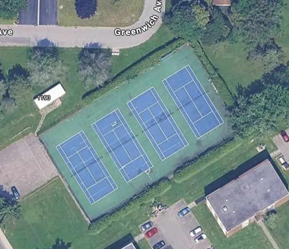 An Image of Tennis Courts at Long Park in Ottawa