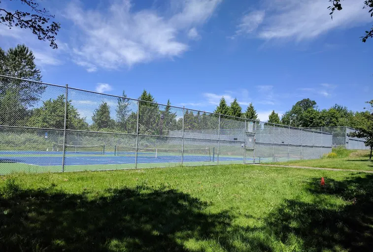 An Image of Tennis Courts at Langara Golf Course in Vancouver