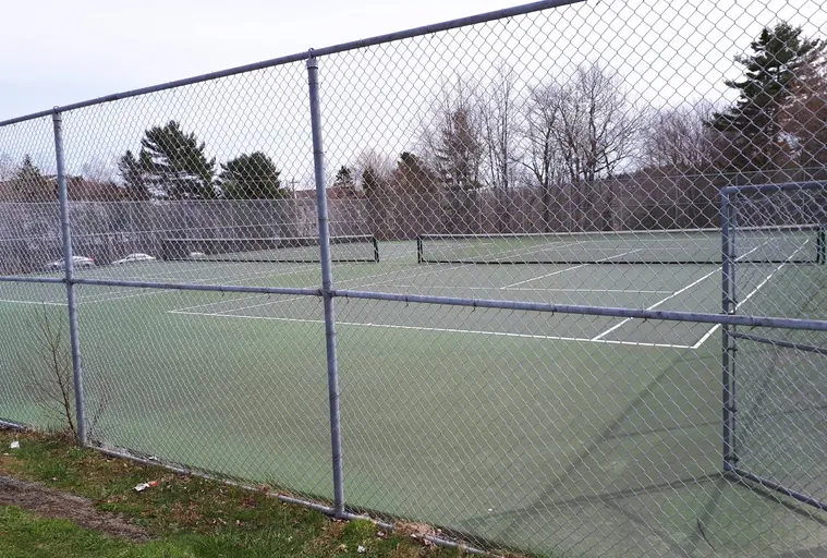 An Image of Tennis Courts at Metropolitan Field Complex in Lower Sackville