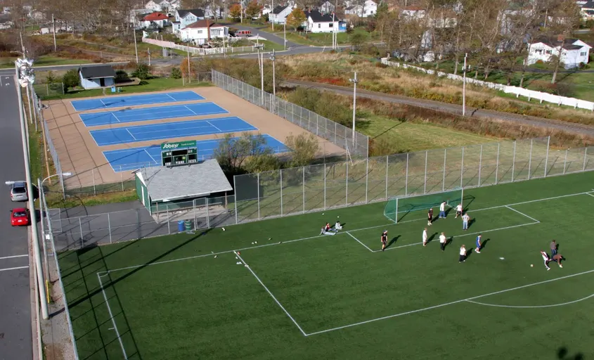 An Image of Tennis Courts at New Waterford Tennis Club in New Waterford