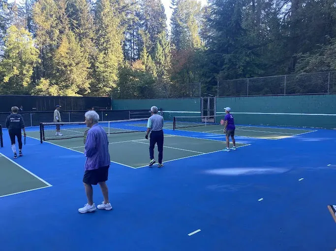 An Image of Tennis Courts at Murdo Frazer Tennis Club in North Vancouver