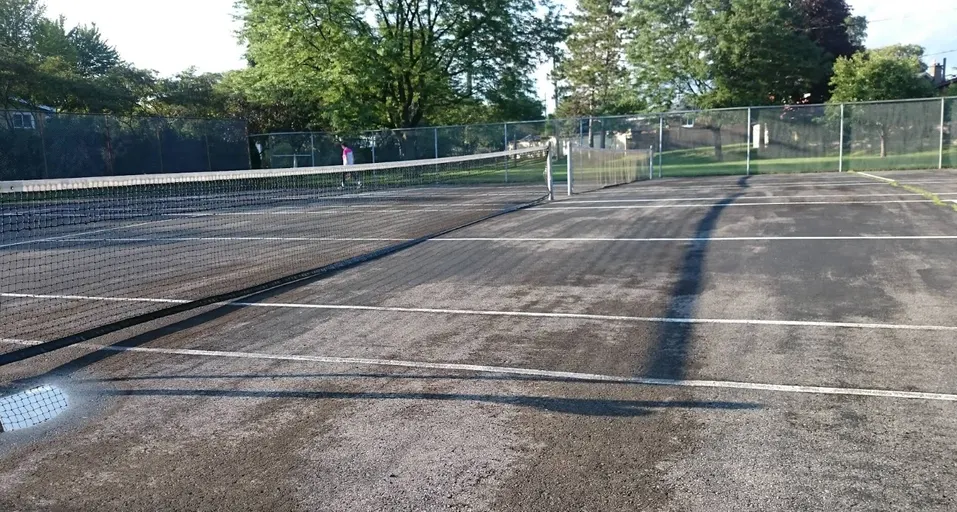 An Image of Tennis Courts at Navaho Park in Ottawa
