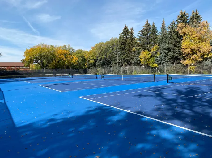 An Image of Tennis Courts at Moose Jaw Tennis Club in Moose Jaw