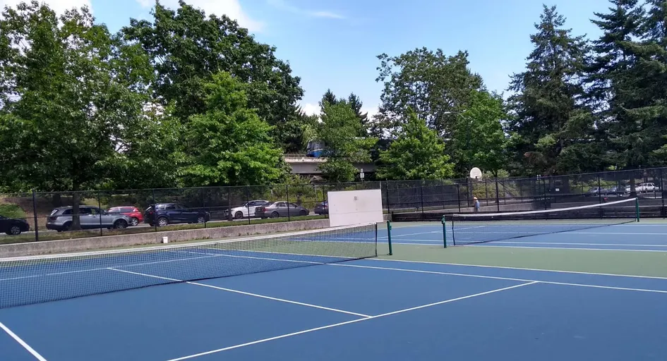An Image of Tennis Courts at Melbourne Park in Vancouver