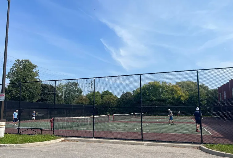 An Image of Tennis Courts at North London Optimist Centre in London