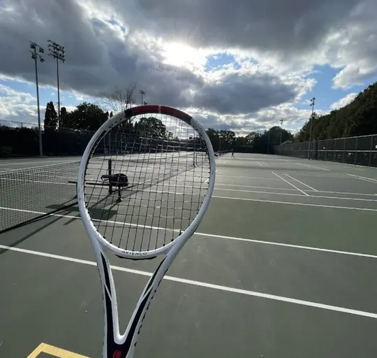 An Image of Tennis Courts at Parc Beaubien in Montreal