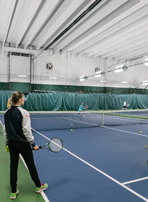 An Image of Tennis Courts at Northshore Winter Club in North Vancouver