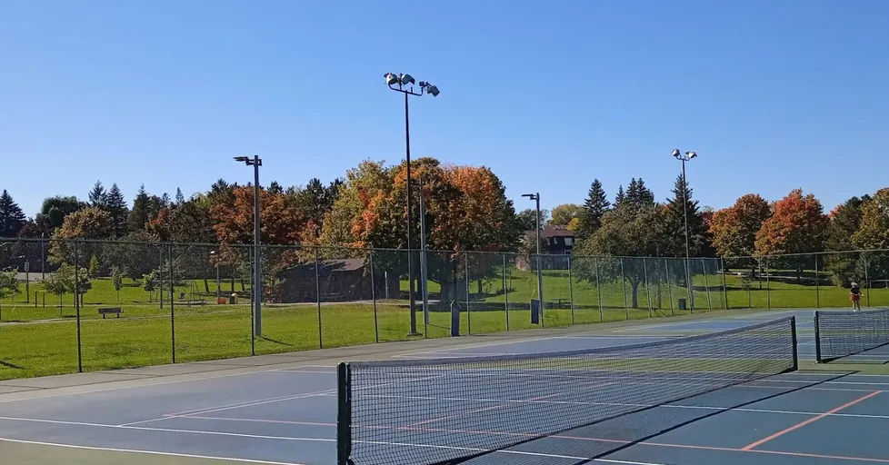 An Image of Tennis Courts at Owl Park in Ottawa
