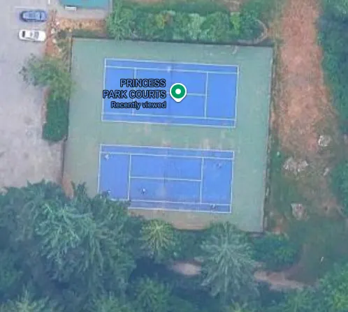 An Image of Tennis Courts at Princess Park in North Vancouver