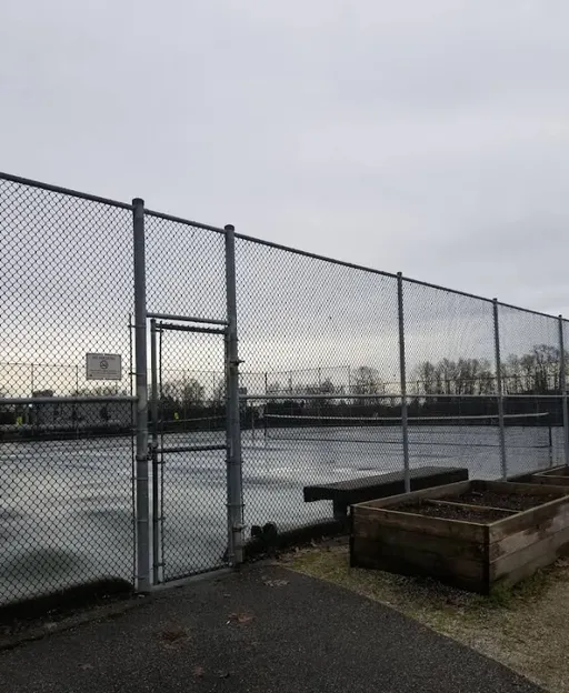 An Image of Tennis Courts at Riverfront Park in Vancouver