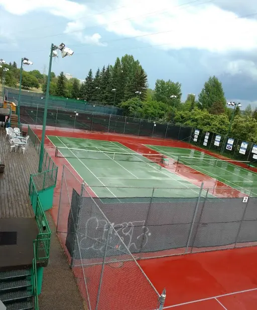 An Image of Tennis Courts at Riverside Badminton and Tennis Club in Saskatoon