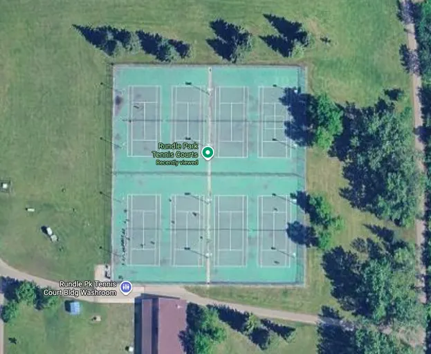 An Image of Tennis Courts at Rundle Park in Edmonton