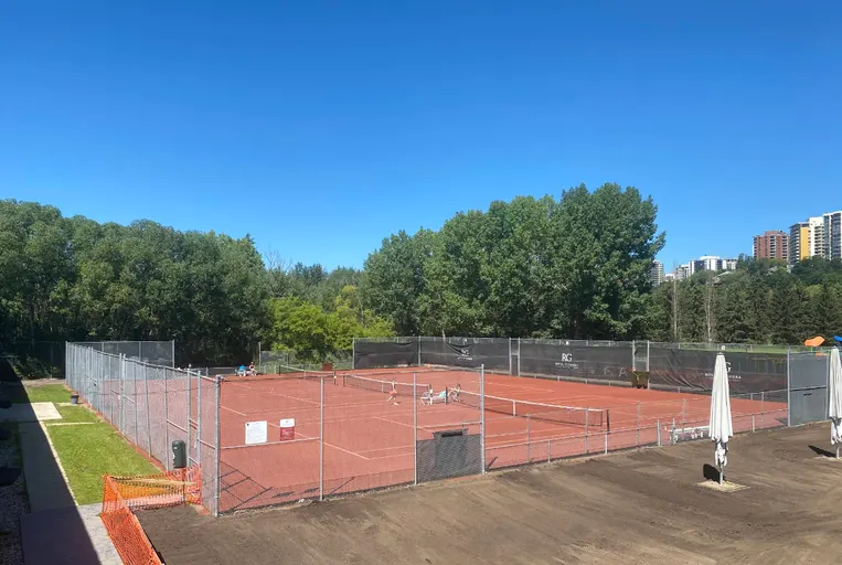 An Image of Tennis Courts at Royal Glenora Club in Edmonton