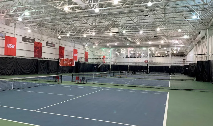 An Image of Tennis Courts at Stade Uniprix in Montreal