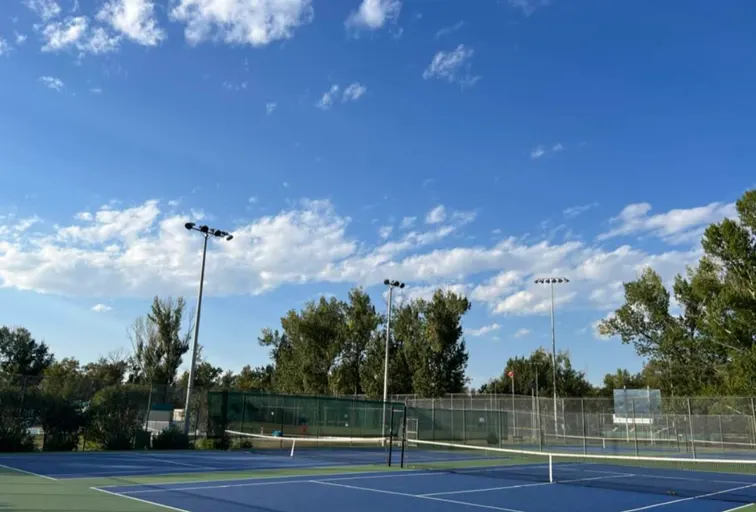 An Image of Tennis Courts at Stanley Park in Calgary
