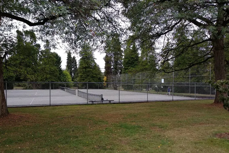 An Image of Tennis Courts at Tatlow Park in Vancouver