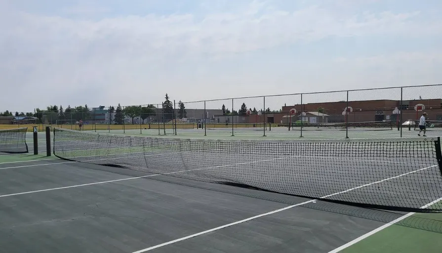 An Image of Tennis Courts at Strathcona Leisure Centre in Edmonton