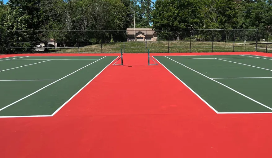 An Image of Summit Park Public Tennis Courts in Aurora