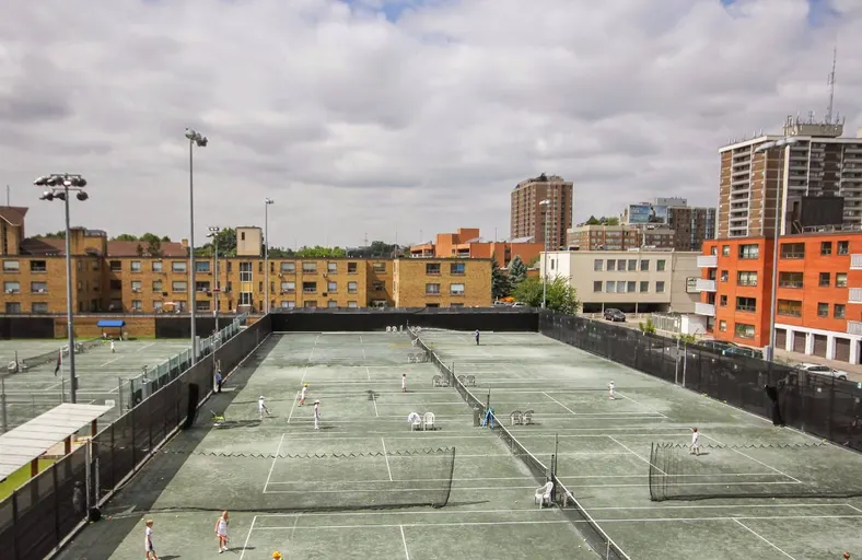 An Image of Tennis Courts at Toronto Cricket Club in North York