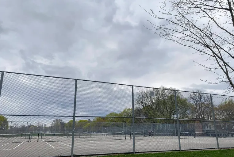 An Image of Tennis Courts at Trinity Bellwoods Park in Toronto