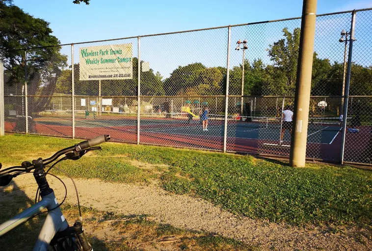 An Image of Tennis Courts at Wanless Park in Toronto