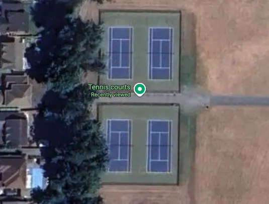 An Image of Tennis Courts at Twin Rinks in Chilliwack