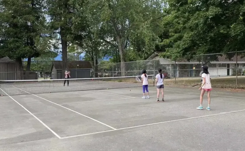 An Image of Tennis Courts at Trimble Park Tennis Courts in Vancouver