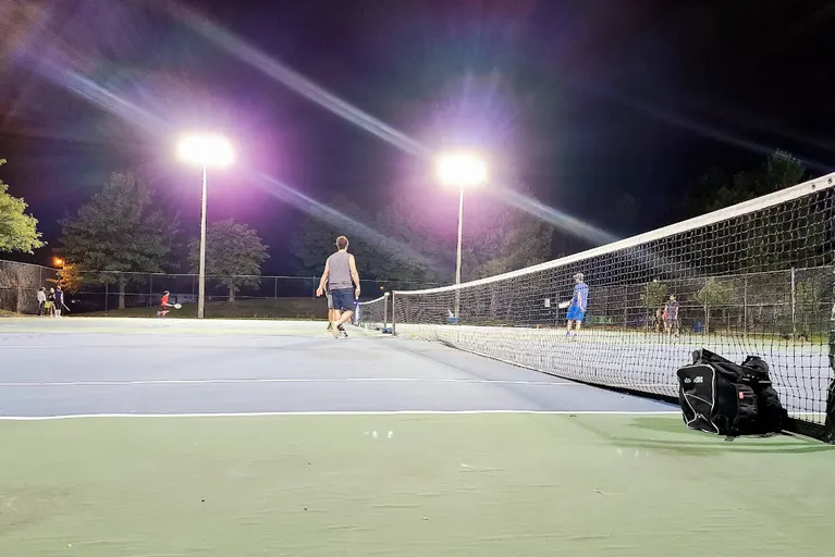 An Image of Tennis Courts at York Hill District Park in Toronto