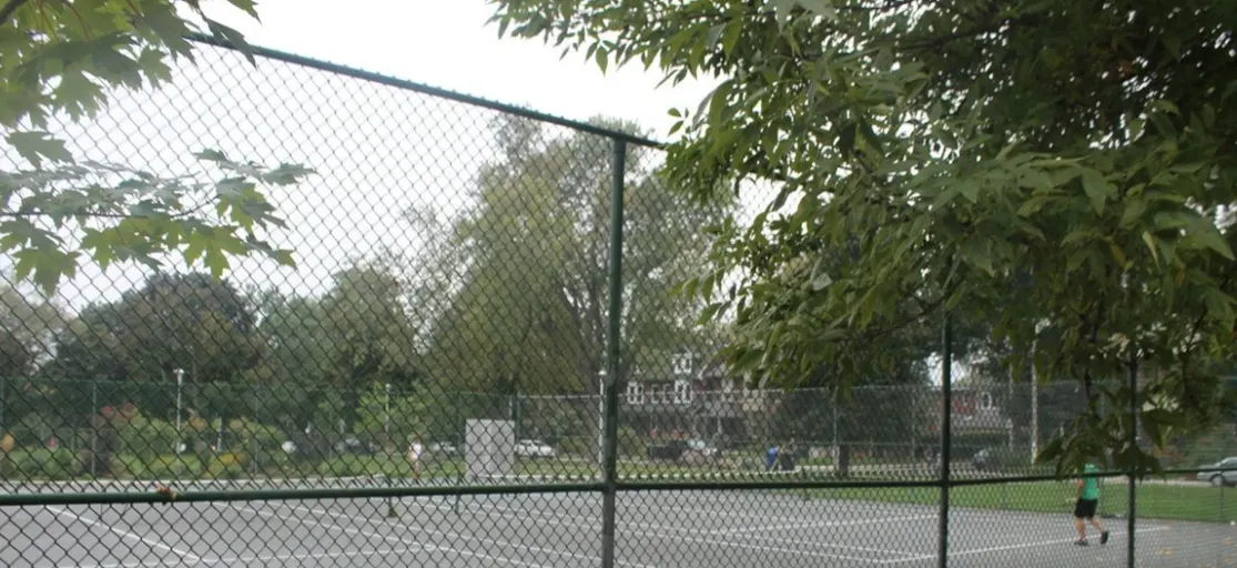 An Image of Tennis Courts at Withrow Park in Toronto