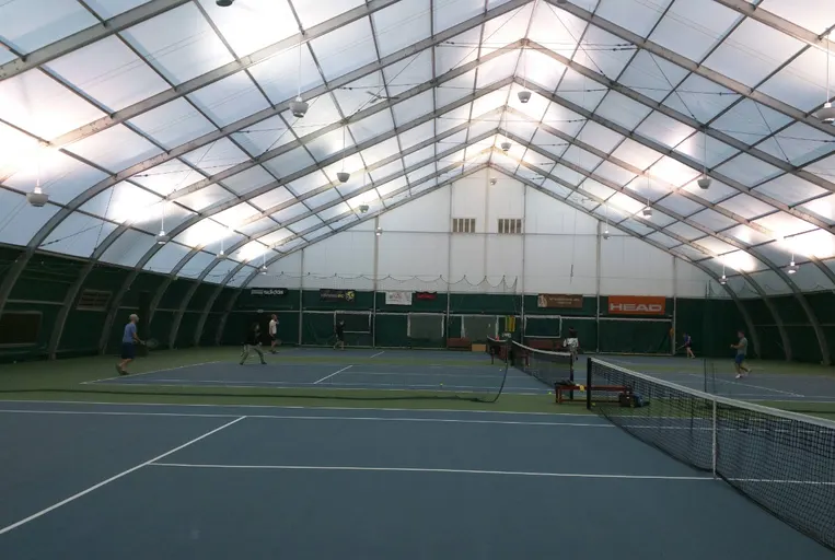 An Image of Tennis Courts at Whistler Racket Club in Whistler