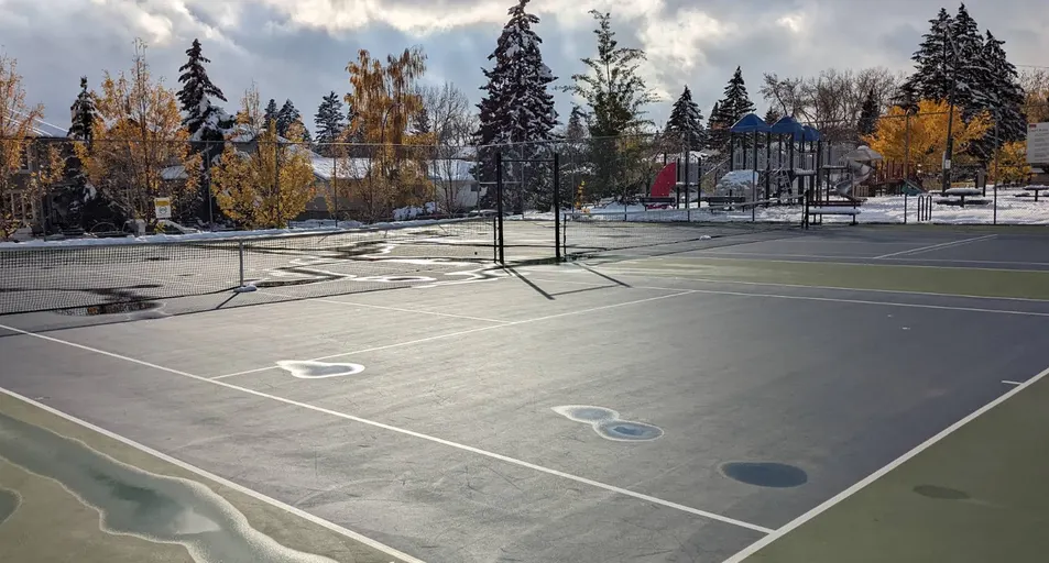 An Image of Tennis Courts at Windsor Park in Calgary