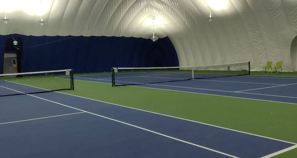 An Image of Tennis Courts at Rosedale Tennis Club in Hamilton