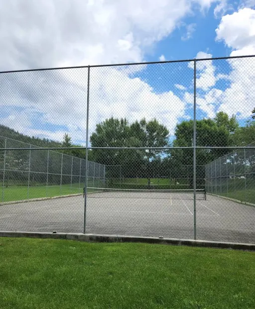 An Image of Tennis Courts at Cross Glen Park in Kelowna