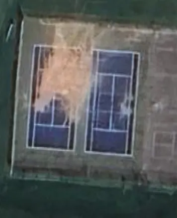 An Image of Tennis Courts at Malden Central Public School in Amherstburg