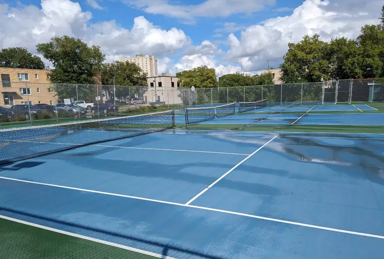 An Image of Tennis Courts at Norwood Tennis Club in Winnipeg