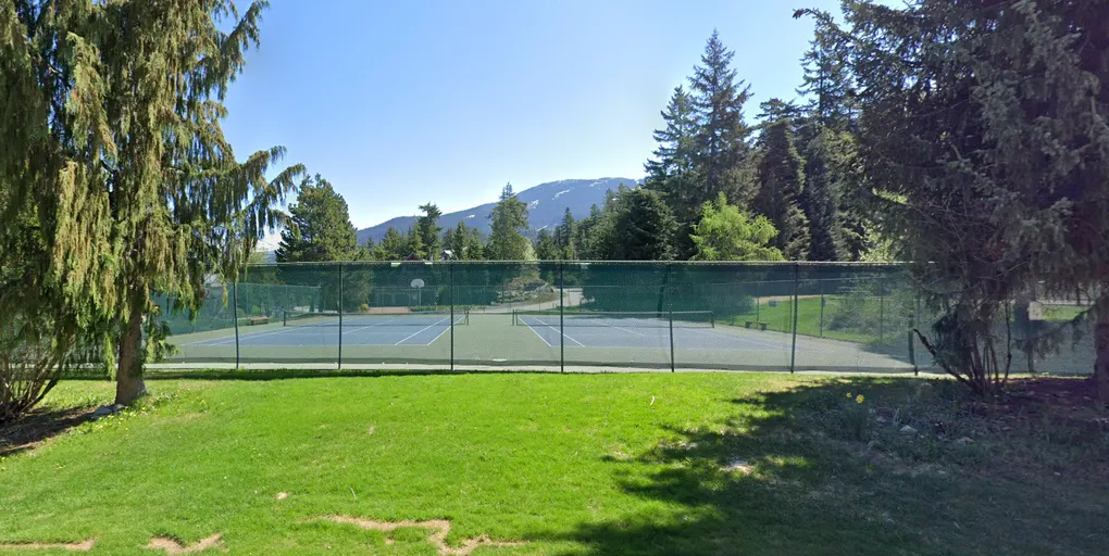 An Image of Tennis Courts at Millars Pond Park in Whistler