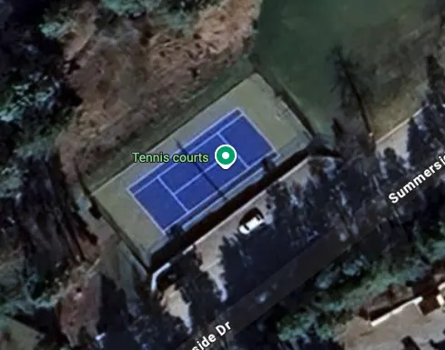 An Image of Tennis Courts at Summerside Park in Kelowna