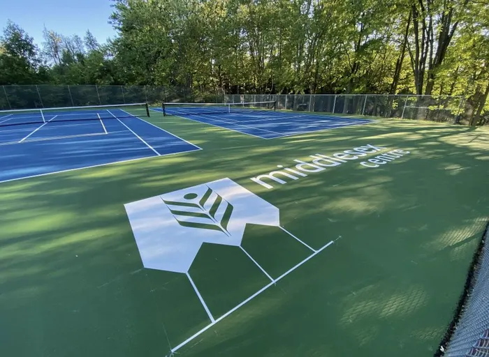 An Image of Tennis Courts at Douglas B. Weldon Park in Arva