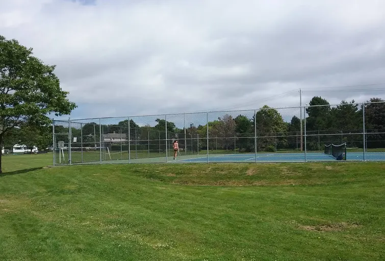 An Image of Tennis Courts at Westmount School in Halifax
