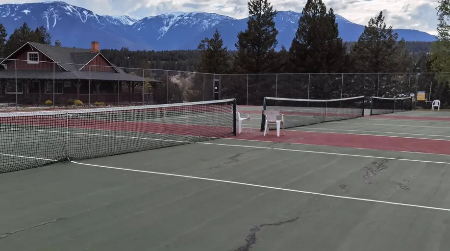 An Image of Tennis Courts at Invermere Tennis Club in Invermere