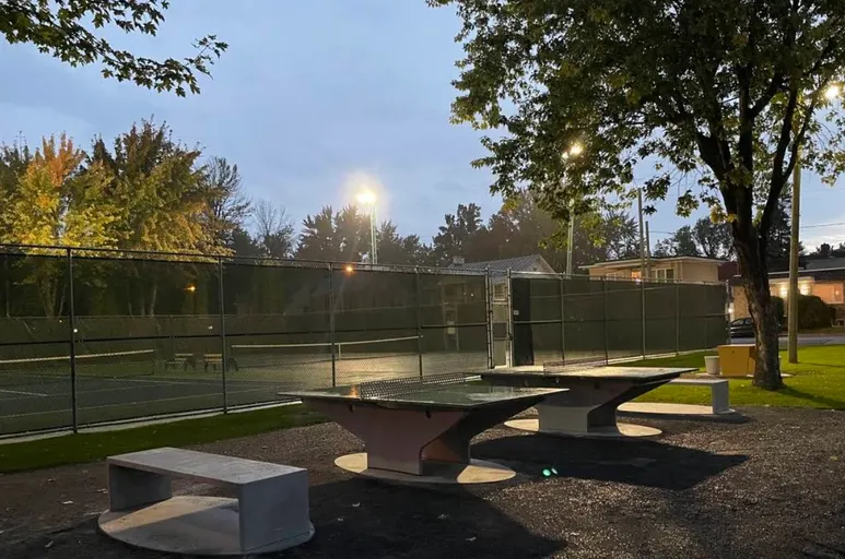 An Image of Tennis Courts at Parc Ste-Genevieve in Berthierville